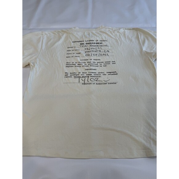 Tyler The Creator Call Me If You Get Lost Shirt Golf Wolf Gang Sz XXL - Picture 4 of 8